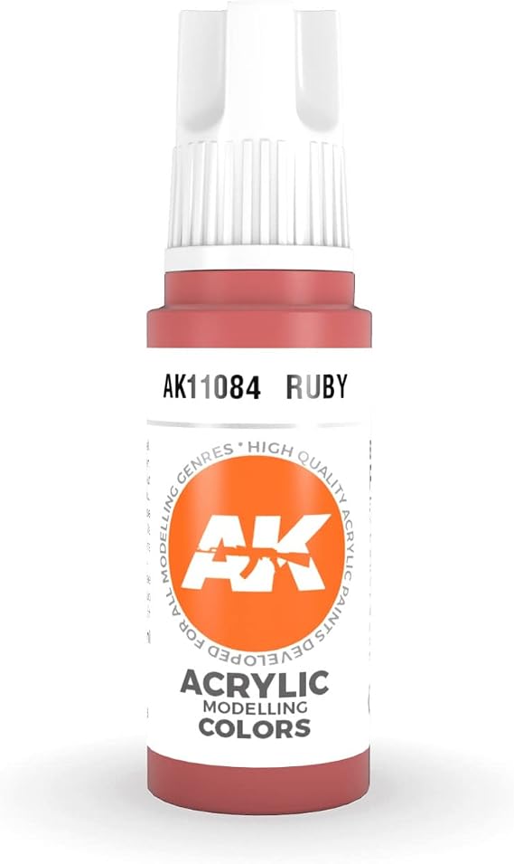 AK Interactive 3rd Gen Acrylic Ruby 17ml