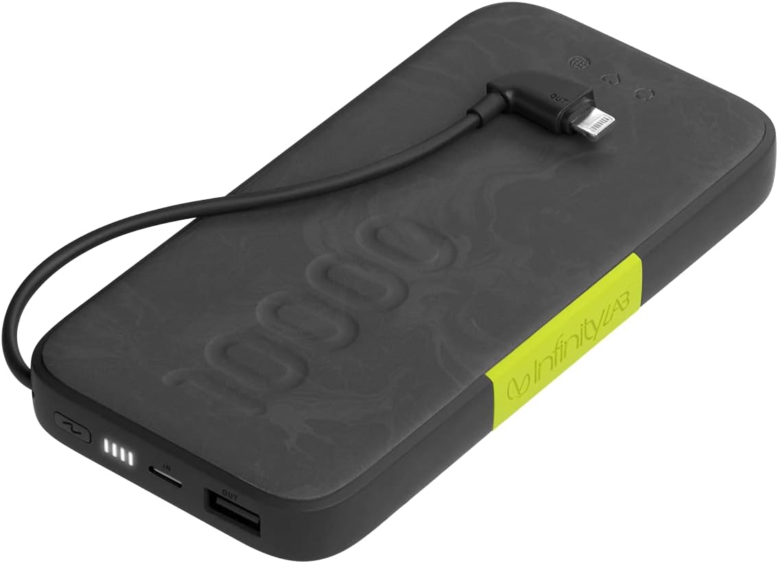 Infinitylab by Harman - InstantGo Powerbank 10000 mAh, Lightning, Black