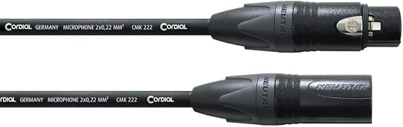 Cordial Cpm 2.5 Fm Microphone Cable 2.5m