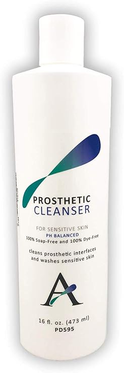 ALPS Prosthetic Cleanser | Non-Alkaline | Soap Free | Sensitive Skin | 16 Fl. Oz. Bottle | PD595