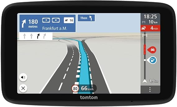 TomTom GO Classic 2nd Car Sat Nav (6 Inches Avoid Traffic Jams Thanks to TomTom Traffic Map Updates Europe Included Updates via WiFi Dynamic Lane Assistant Built-in Reversible Mount)