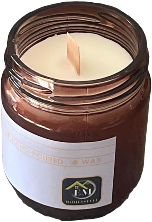 210 ml Paçuli&Bergamot&Tarçın Kokulu Kavanoz Mum [Enerji Sınıfı A]