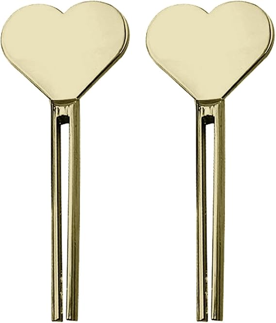 2Pcs Metal Toothpaste Tube Key, Tube Squeezer, Stainless Steel Toothpaste Roller Tube Key for Paint, Cosmetics,Hair Dye,Tube Squeezers,Bathroom Safety, Aids and Accessories (Gold)