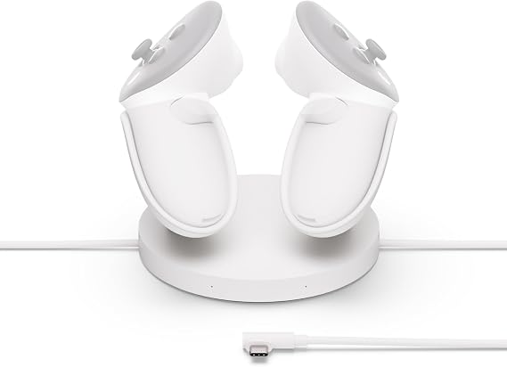 Meta Quest Compact Charging Dock Works with Meta Quest 3/3S