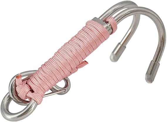 Double Hook Snorkeling Accessories with Quick Release Buckle Scuba Divers Supplies Water Sports for Underwater Activities