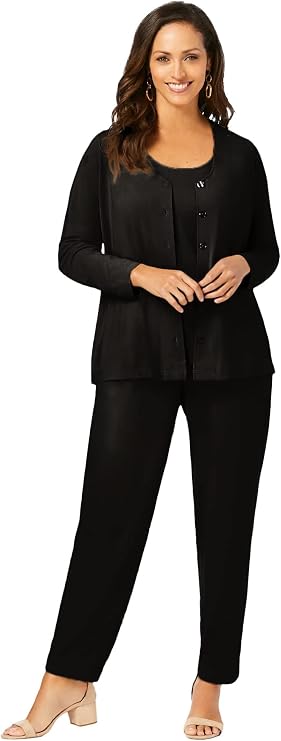 Jessica London Stretch Knit 4-Piece Wardrober