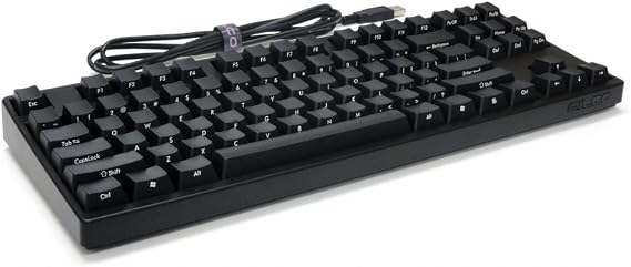 87 key front Print N key rollover corresponding Germany CherryMX tea-axis mechanical switch keyboard black FKBN87M/EFB2 FILCO Majestouch NINJA USB & PS2 both corresponding US-ASCII array (japan import)