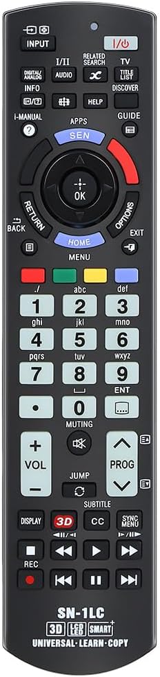 Gvirtue Universal Remote Control Compatible for VIZIO-TV-Remote All VIZIO LED QLED LCD HDTV 4K UHD HDR SMARTCAST Smart TVs Models