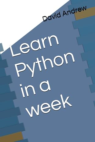 Learn Python in a week