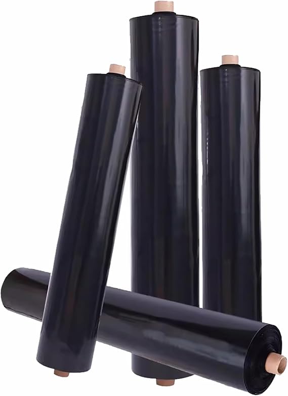 High-Density Polyethylene Pond Liner, 20S HDPE Underlay Sealing Film Garden Pond Tarpaulin Pond Membrane Swimming Pond Film For Fish Ponds Fountains Water Garden Waterfall(Size:8*10m,Color:20S)