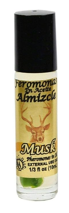 1 Piece Musk/almizcle Pheromone Oil Roll-on Bottle 1/3 Oz 10ml