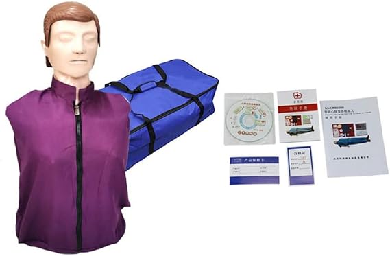 Full Body CPR Training Manikin Simulator Dummies, Professional Adult Training Manikin, Chest Compressions Training Model First Aid Resuscitation Dummy for teaching and training assistance