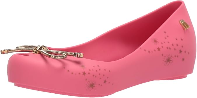 mini melissa Girl's Mel Ultragirl Elements Ballet Flat