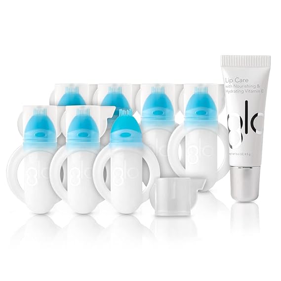 GLO Science Brilliant Teeth Whitening Gel Treatment Kit, 8 Count (Pack of 1)