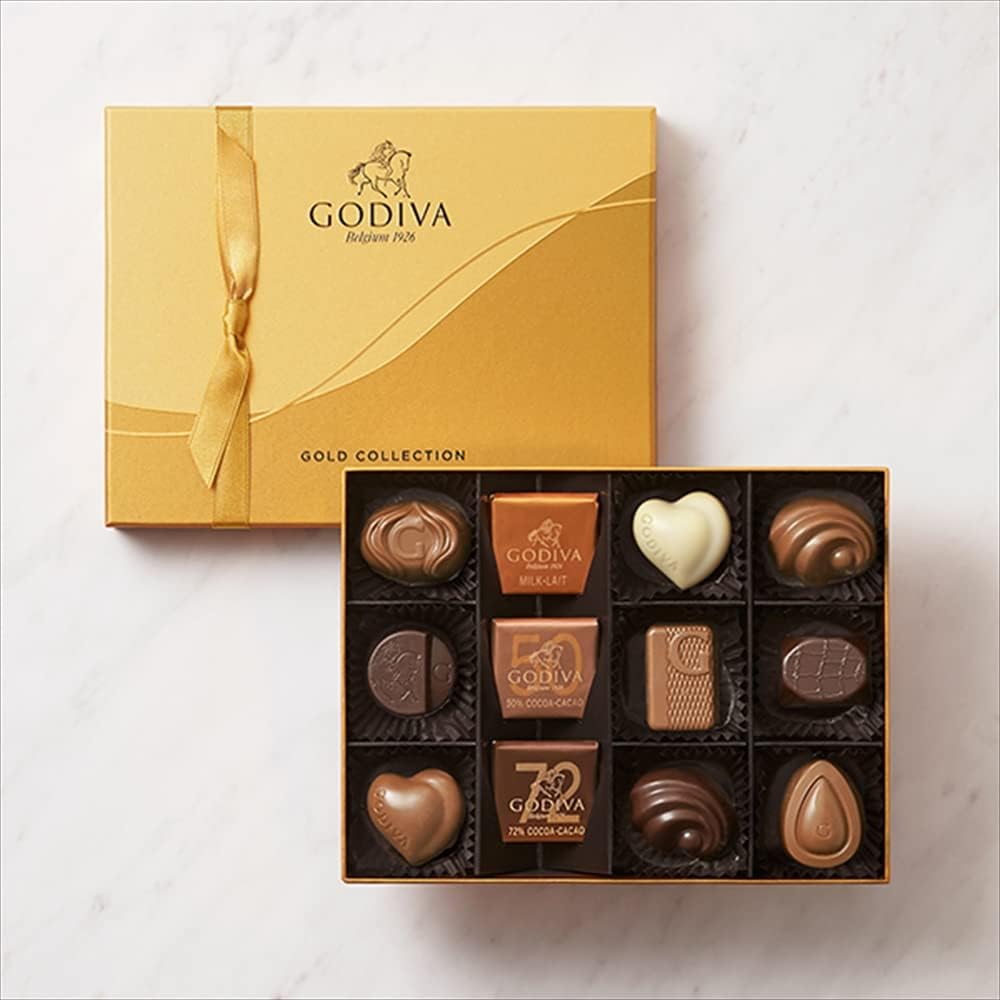 GODIVA Gold Collection Pack of 12