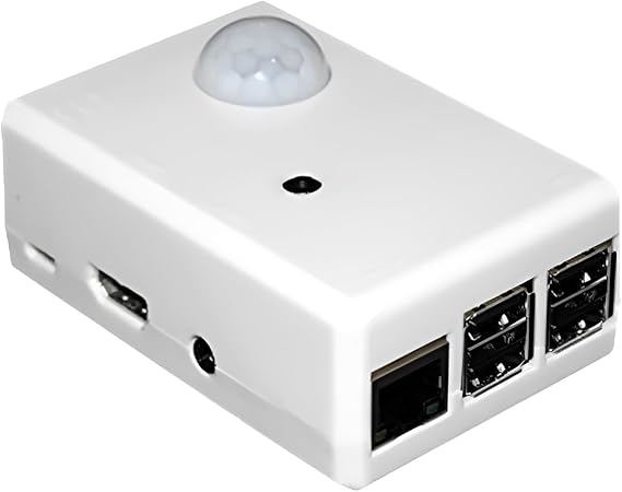 sb components SPI-Box Raspberry Pi 2 White Case with swith mounting Points for PIR and Raspberry Pi Camera Module