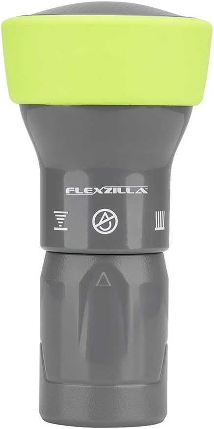 Flexzilla Garden Hose Nozzle - 4-Pattern Twist Action, NFZG63, ZillaGreenTM