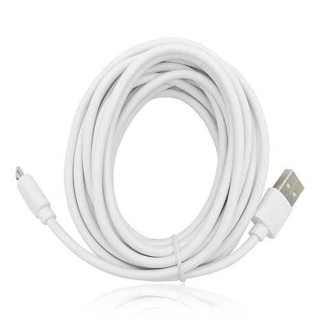 Baby Monitor Cord, Replacement for LBTech, Owlet, Infant Optics, eufy, Moonybaby, VAVA - Micro USB Charger Cable 13 ft