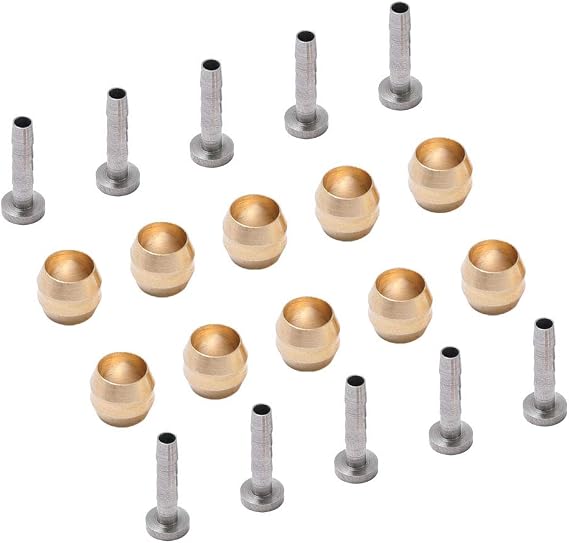 Bicycle Brake Olive and Brass Connecting Insert Kit for Shimano BH90 Bike Hydraulic Disc Brake Hose