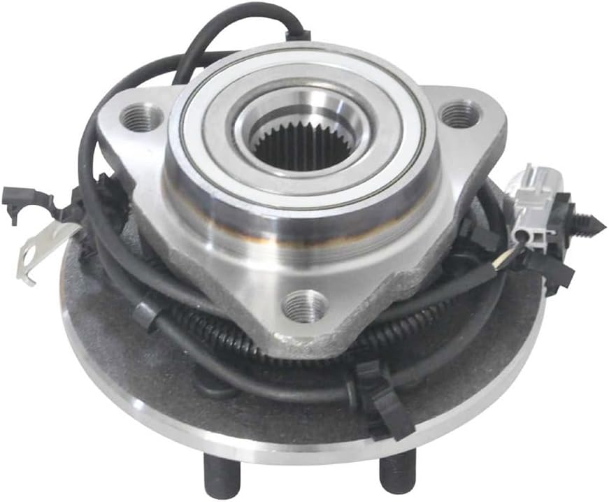 DRIVESTAR 515008 4WD Front Wheel Hub and Bearing Assembly Driver Side Left for Dodge Durango 1998 99 00 01 02 2003, 1997-2004 Dodge Dakota, 6 Lug 4-Wheel ABS 4WD