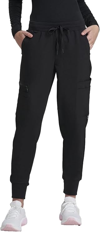 Care+Wear - Women's 12-Pocket Jogger Scrub Pants - Modern Fit - Superior Comfort, Moisture-Wicking, Wrinkle-Resistant