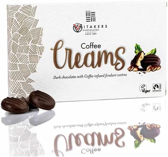 Whittakers Dark Chocolates With Cream Center Variety Flavours of Chocolates Gift Boxes 150g (Whittakers Coffee Creams 150g)