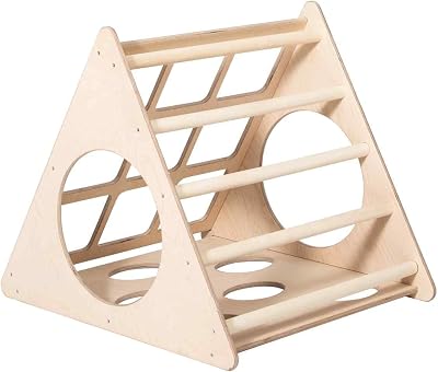 Montessori toddler climbing triangle, Montessori triangle climber, Educational toys, Montessori toy
