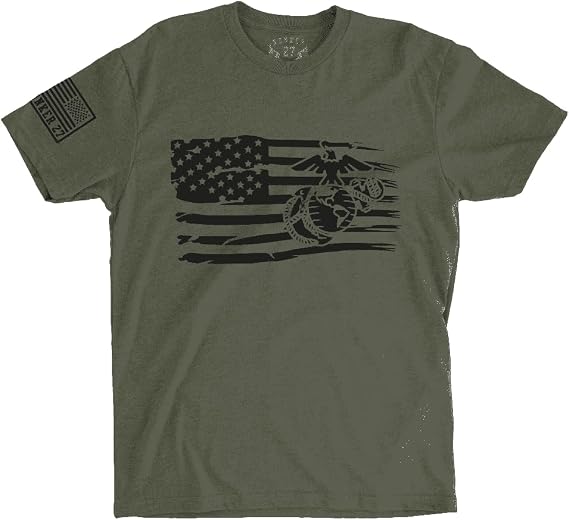 BUNKER 27 Marines Tethered Flag