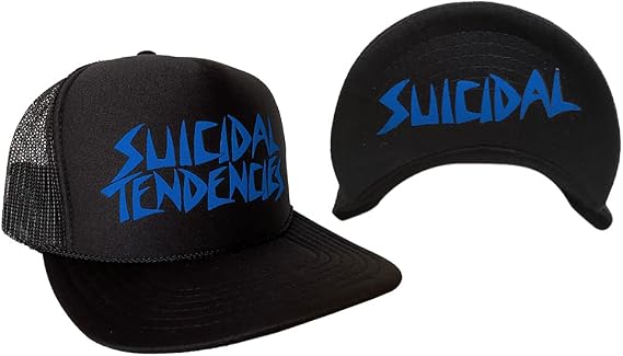 Suicidal Tendencies Official OG Flip Up Trucker Hat + Sticker