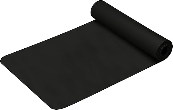Yoga Mat Non Slip 5mm Thick Non Slip High Density Anti-Tear Exercise Mat with Carrying Strap Hot Yoga Mat for Pilates, Fitness, Gym, Stretching, Workouts, Floor, Home Yoga