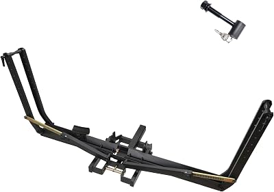 MagRack X1 Hitch 1 Ebike Rack, 100 lbs Capacity Electric Bike Carrier with 2 Arms, Foldable Bike Racks for Tow Hitch Up to 3.5-in Fat Tire 2 Receiver wLock