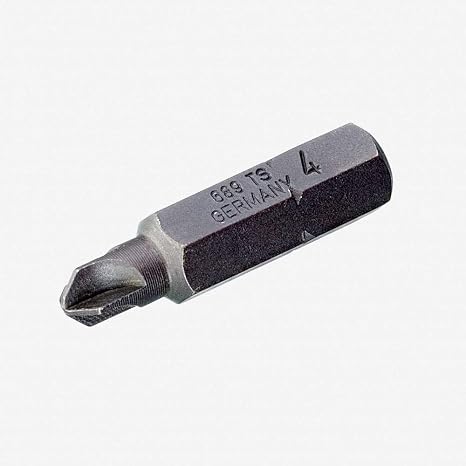 GEDORE 689 TS 8 Screwdriver bit 1/4" Four-Wing TORQ-Set 8 mm