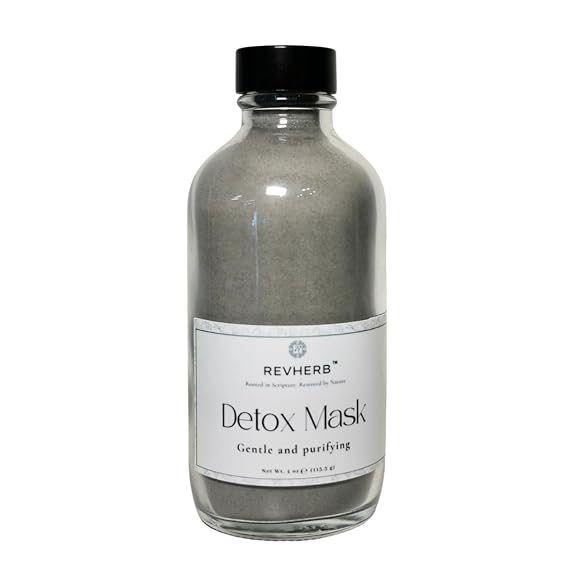 Natural Detox Mask for Arm Pits and Face, with Activated Charcoal