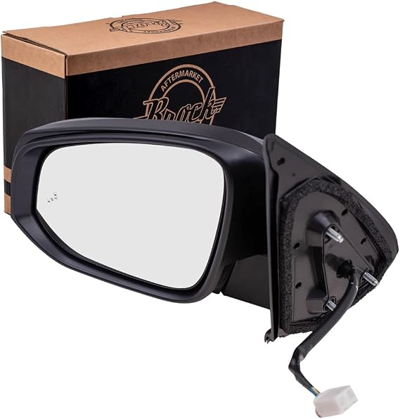 Power Mirror for 2016-2023 Tacoma Blind Spot Detection Turn Signal Indicator Heated 8794004250 Left TO1320350