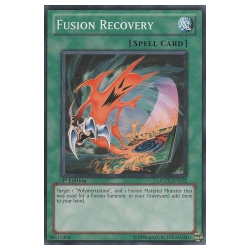 YU-GI-OH! - Fusion Recovery LCGX-EN212 - Legendary Collection 2 - Unlimited Edition - Common
