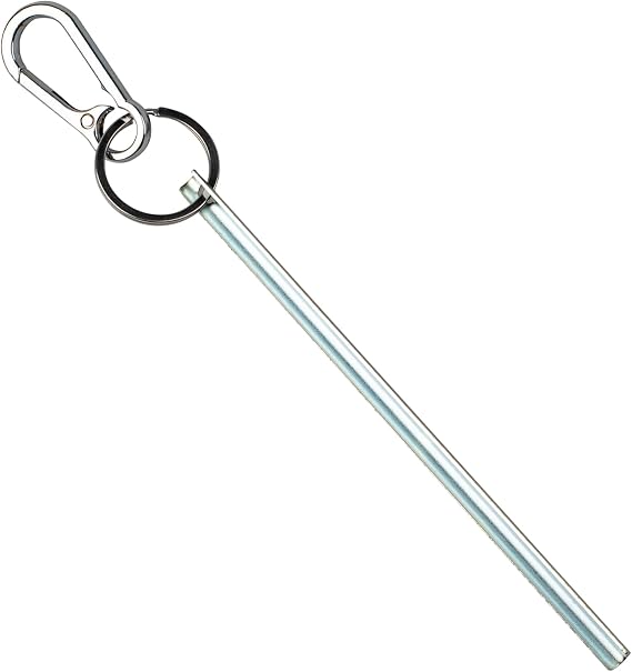 Half Moon Elevator Door Key with Metal Keyring for Elevator Door