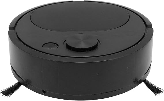 Robot Vacuum Cleaner, USB Charging Smart Sweeping Robot, Strong Suction Sweeper Vacuum with Automatic Avoidance for Wooden Flooring, Low Pile Carpet, Pet Hair, Marble and Tile