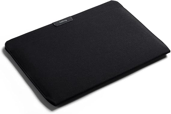 Bellroy Laptop Sleeve, 16-inch Protective Case, Compatible with MacBook - Black