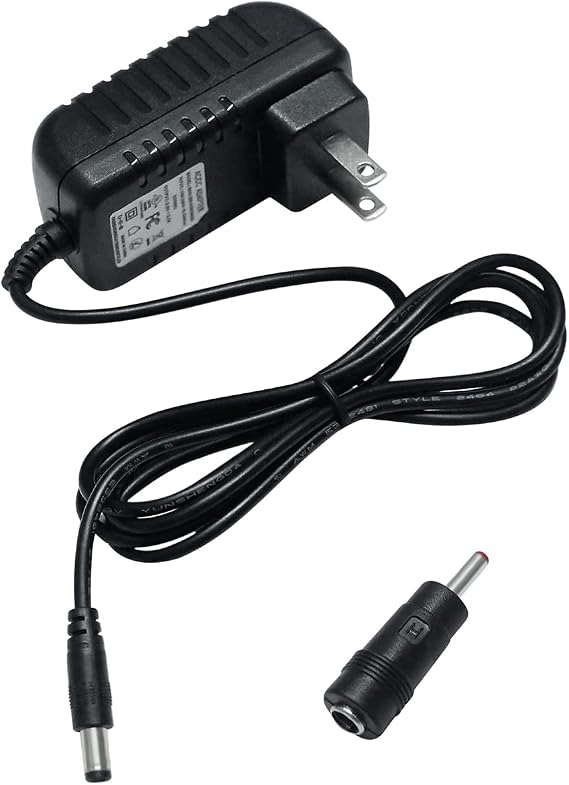 DCHAV 5V 2A Power Supply AC to DC Adapter 100-240V 50-60Hz Power Cord 5.5mm x 2.5mm 3.5mm x 1.35mm Plug Wall Charger Replacement 4ft 10W Output 5 Volt 2 Amp for Camera LED Strip Light Speaker