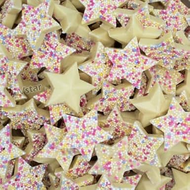 White Chocolate Star Snowies 500G