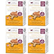 Caru - Classics Chicken Stew for Cats - Healthy Functional Wet Cat Food or Food Topper - Balanced Omega Blend - 5.5 oz Cartons - Pack of 4