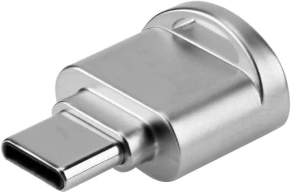 Alfais 4477 USB Type-C 3.1 To Micro SD TF Hafıza Kart Okuyucu OTG Adaptörü