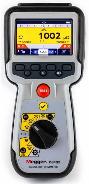 Megger DLRO2 - Handheld Ducter Low Resistance Ohmmeter