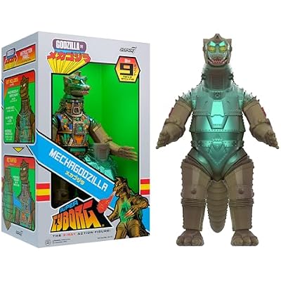 Super7 Super Cyborg Toho Mechagodzilla - 11 Toho Godzilla Action Figure Classic Monster Movie Collectibles and Retro Toys