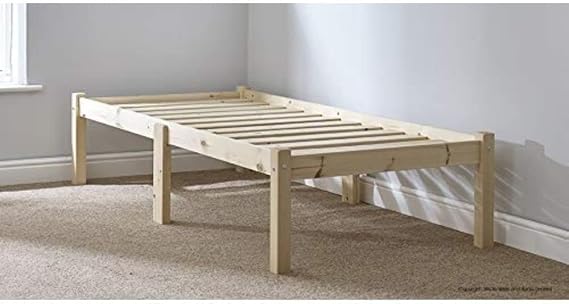 STRICTLY BEDS&BUNKS Avon Montessori Pine Bed Frame, 3ft Single