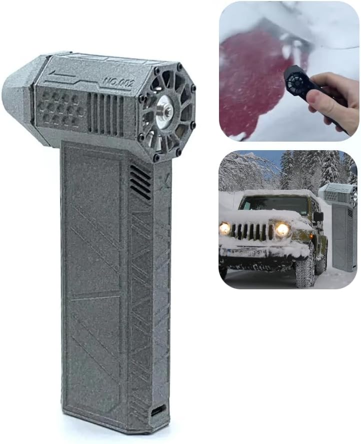 Powerful Blower with High Speed Duct Fan,New Mini Turbo Violent Fan X3,3Nd Generation Blower Jet Fan, Handheld Brushless Motor 130,000 RPM Wind Speed 52MS for Computer Keyboard Cleaner