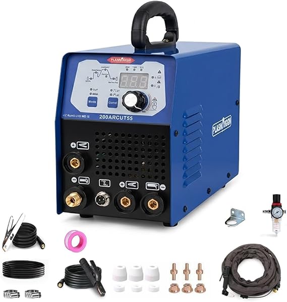 2 in 1 50A Plasma Cutter 160A Arc Welder Cut/MMA Combo Welder