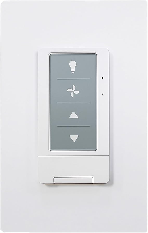 Universal Ceiling Fan Remote Control with Light Dimmer, 3 Speed Wall Switch