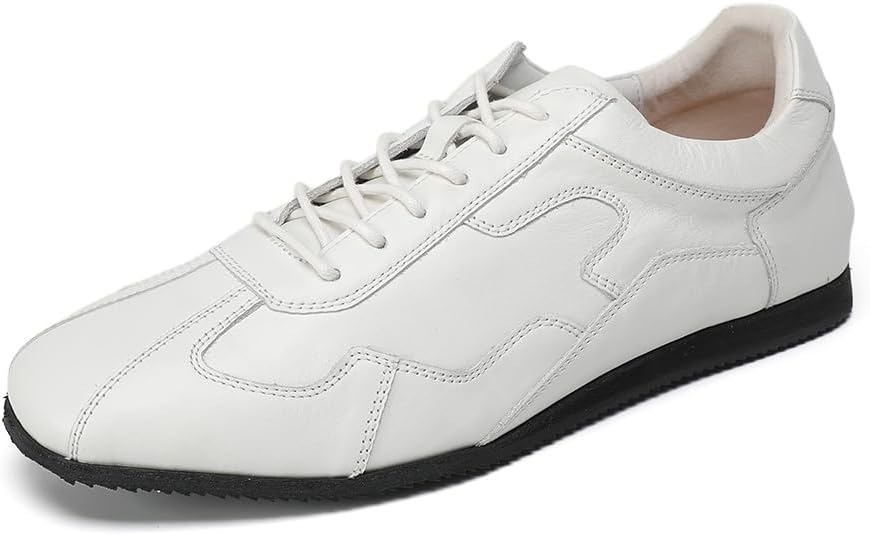 Men's Sneakers Genuine Leather Casual Superior Cushioning Commuting Daily Use