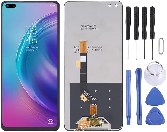 TFT LCD Screen for Tecno Camon 16 Premier CE9, CD6j with Digitizer Full Assembly